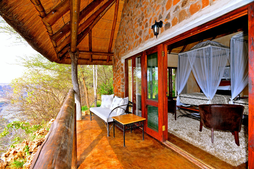 Gorges Lodge Victoriawatervallen Buitenkant foto
