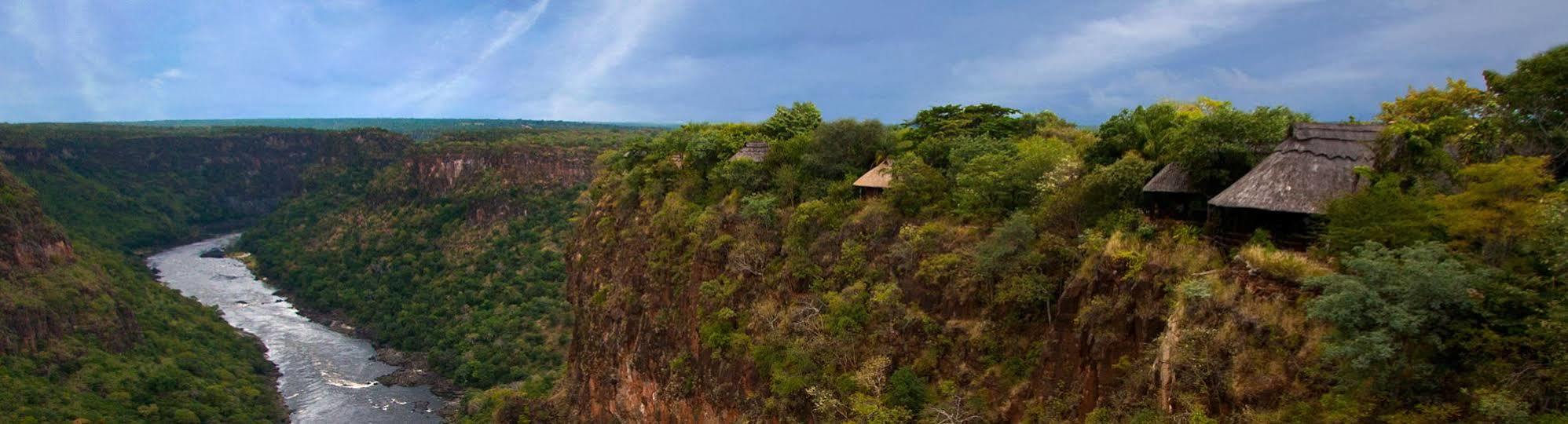 Gorges Lodge Victoriawatervallen Buitenkant foto