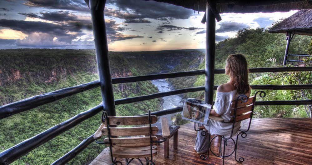 Gorges Lodge Victoriawatervallen Buitenkant foto